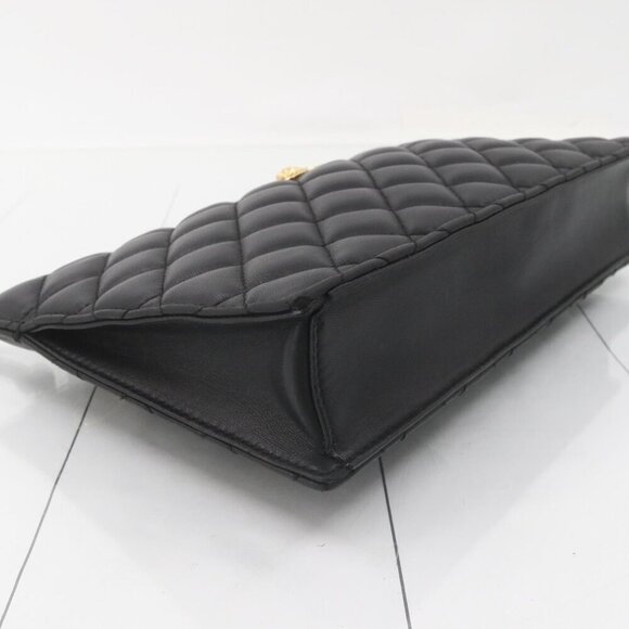 Authentic Versace Quilted Lambskin Leather Pouch and Crossbody - Picture 6 of 17